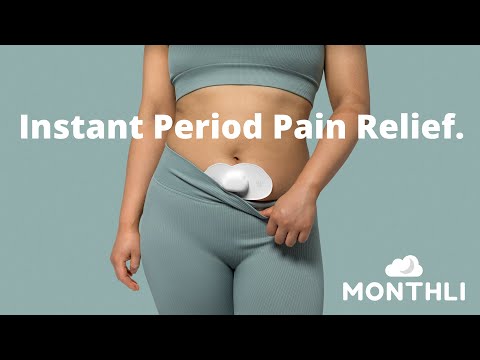 Heated Wireless Period Pain Relief Tens Device - Turn Off Menstrual Cramps  Love Monthli